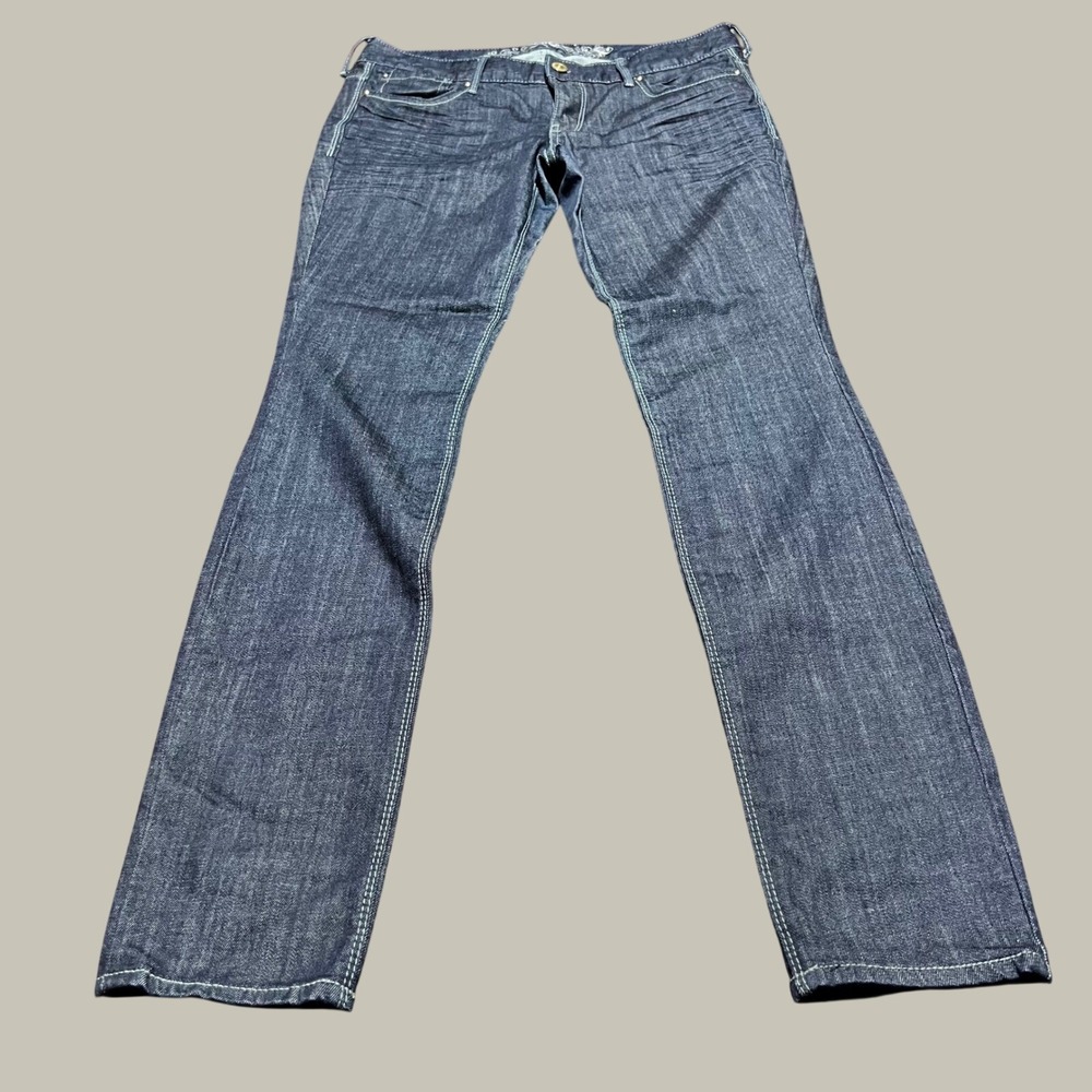 Express Stella‎ Ultra Skinny Jeans Womens 10 Low Rise Dark Wash Stretch Denim